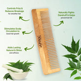 MYKK Neem Wooden Comb - Mykk Store